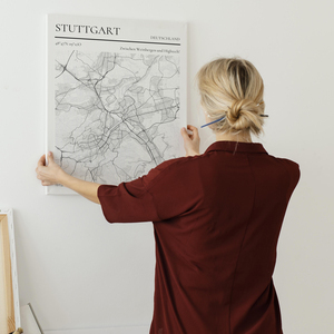 Ontwerp je eigen Stuttgart kaart - "Tussen Wijngaarden en Hightech"