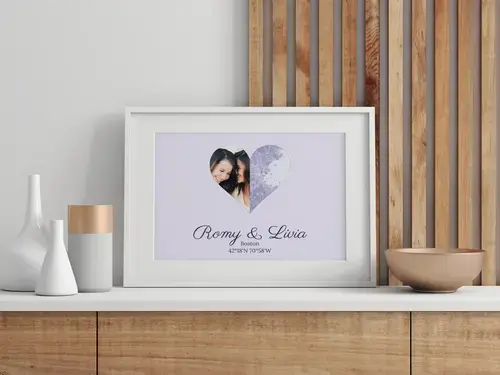 FotoHart Split: Foto & Stadskaart Poster