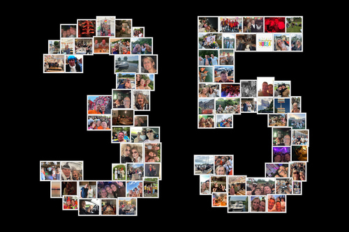 Klantfoto van Chantal voor beoordeling Fotocollage als download
