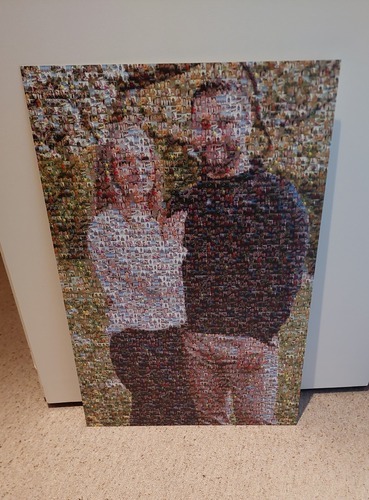 Klantfoto van Daniel voor beoordeling Afdruk Fotomozaïek [Online] Dibond 50x75cm