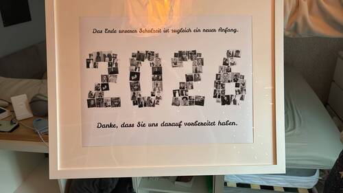Klantfoto van Diana voor beoordeling Afdruk Fotocollage Poster 40x30cm