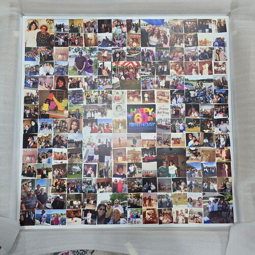 Klantfoto van Jenna voor beoordeling Fotocollage als download