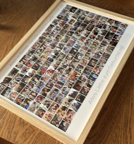 Klantfoto van Lydia voor beoordeling Afdruk Fotocollage Poster 70x50cm