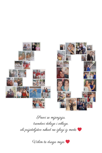 Klantfoto van MAJA voor beoordeling Fotocollage als download