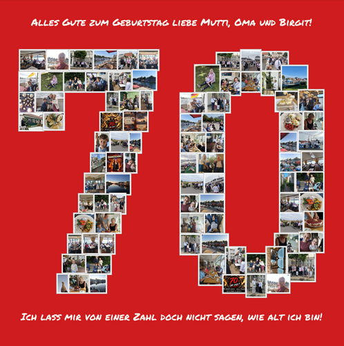 Klantfoto van Manuela voor beoordeling Fotocollage als download