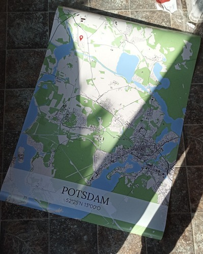 Klantfoto van Milena voor beoordeling Afdruk Stadskaart Poster 70x100cm