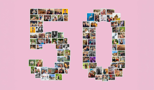 Klantfoto van Peggy voor beoordeling Fotocollage als download