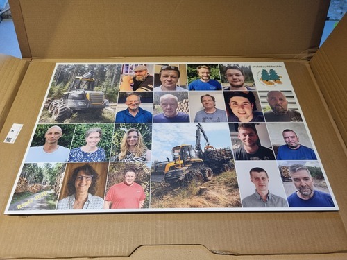 Klantfoto van Stephan voor beoordeling Afdruk Fotocollage Dibond 60x40cm