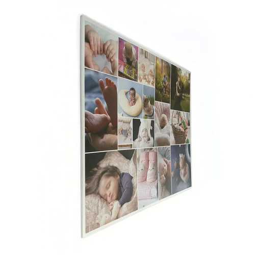 Fotocollage op schuimplaat: Totaalbeeld